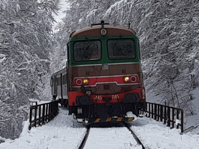 GENNAIO TRENI DELLA NEVE PACCHETTO TUTTO INCLUSO: 1 NOTTE IN BB (COLAZIONE) RISERVATO AD AUTOMUNITI+ VISITA DELLA CITTA' DI SULMONA + BIGLIETTO TRENO STORICO (TOUR INCLUSI)